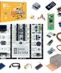 Raspberry Pi Pico W Starter Kit With 12 Detachable Sensors And A 234 Page Learning Guide For Beginners Learn To Code Hands On DIY Electronics Kit For Fun Prototyping, boxed parts