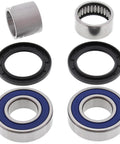 Rear Wheel Bearing Kit For Yamaha YZF R6 2003 To 2019 Complete Bearings And Seals Included Direct Fit Replacement Upgrade From OEM Tapered To Ball Style Bearings, shown with ball bearings and seals