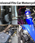 25mm Universal Air Intake Filter For 1 Inch Intake Cold Air Filter Auto Breathe Vent Crankcase Cleaner on car and motorcycle