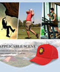 Too Cool For 1st Grade Funny Hat Red Unisex Tennis Trucker Cap for women men with outdoor activity scenes