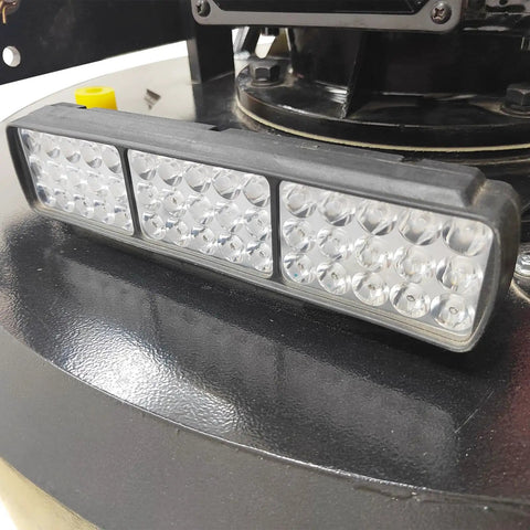 LED light on Walk Behind Concrete Floor Grinder Workhorse With Twelve Head Planetary System 35.4 Inch Working Width Remote Control