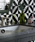 18.5 Inch Rectangular Undermount Bathroom Sink With Seamless Ceramic Build Scratch Resistant Non Porous Finish