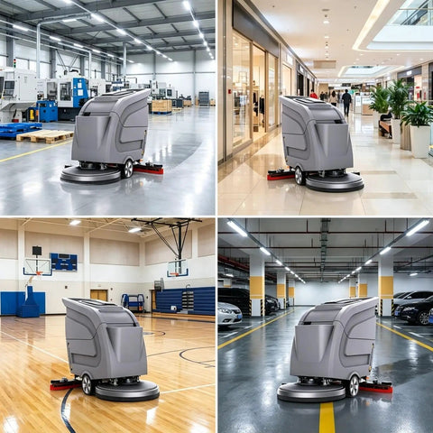 Huge Commercial Floor Sweeper For Warehouses And Factories. Heavy Duty Industrial Sweep Machine Cleans Large Spaces Fast With Powerful Engine. Reliable Facility Cleaning Equipment For Busy Business Floors And Big Boxes. Efficient Daily Maintenance