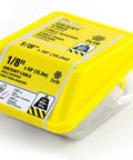 1/8 Inch 50 Ft Galvanized Steel Wire Rope Kit 7x19 Aircraft Cable With 400 Lb Safe Working Load in yellow package