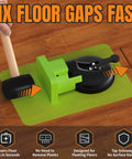 Floor Gap Fix Tool Kit With Suction Cup And Rubber Mallet For Floating Floors Repair Laminate LVP Engineered Wood Includes Silicone Pad