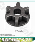 Two Pack 612313001 Chainsaw Sprockets For P548 Models Replacement Parts Built Tough With Metal Construction Fits Select Chainsaws Easy Install Long Lasting Gear To Keep Your Cutters Spinning, 1.15 inch metal sprocket