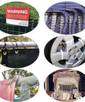 14 Inch UV Resistant Zip Ties 500 Pack Self Locking Cable Ties For Indoor Outdoor Use 50 Lb Tensile Strength used in various applications