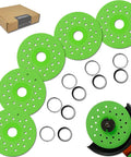 5 Pack 4.5 Inch Diamond Cutting Discs For Angle Grinder Ultra Thin Chip Free Durable Tile Marble Glass Cutting Versatile
