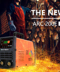 200 Amp Dual Voltage MIG TIG Welder 2 In 1 With Lift TIG Capability LCD Digital Display Portable Stick Welder with sparks