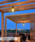 Solar Pendant Lights For Outdoors And Indoors With Pull Cord And Remote No Wiring Required Easy Setup Solar Powered Chandelier