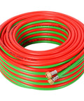 Heavy-Duty 1/4 Inch by 100 Foot Twin Welding Torch Hose for Acetylene and Oxygen with 9/16-18 BF Fittings, coiled