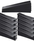 Bulletproof Black Composite Shims For Leveling Heavy Duty Plastic Furniture Levelers And Table Wedges built tough for contractors.