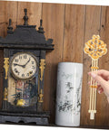 DIY Ready Pendulum Clock Movement Replacement for Wall Clocks with Metal Pendulum, easy installation, classic design scene