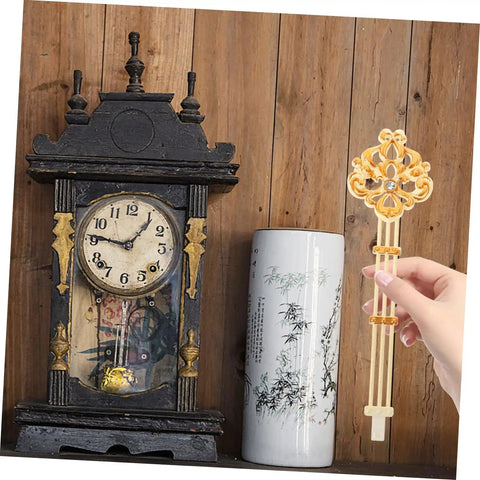 DIY Ready Pendulum Clock Movement Replacement for Wall Clocks with Metal Pendulum, easy installation, classic design scene