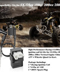 Beefed Up High Performance Ignition Coil Kit With 6 Pin AC CDI Box Spark Plug For CG125cc 150cc 200cc 250cc Engines fitted on ATVs