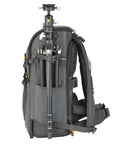 Side view of Alta Sky 62 Camera Backpack For 200 To 600mm Telephoto On DSLR Or Full Frame Mirrorless showing tripod attachment