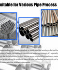Job Site Ready Electric Pipe Beveler For Straight Shooting Weld Prep With No Sweat 0 30 375 Degree Chamfer Settings And Reliable Internal Expansion System For Tough Metal Tubing At 220V displayed with various metal pipes.