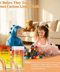 Top Rated Lead Paint Test Kit Featuring 80 Water Activated Swabs for safe testing with kids playing with building blocks.