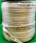 9/16 Inch Pull Tape Webbing 825 Feet Long 1800 Lb Tensile Polyester Mule Tape spool for heavy duty use, Made in USA
