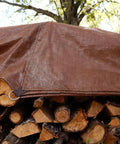 Industrial-Grade Waterproof Tarp 30x40 Ft Heavy-Duty Polyethylene Cover With D-Rings Reinforced Corners 16 Mil Thick And 15x17 Weave