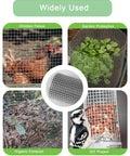 Eight Inch By Ten Foot Mesh Hardware Cloth One Eighth Inch Opening 27 Gauge Welded Wire Mesh used in various applications