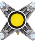 Top view of Beefy Heavy Duty Deck Spindle Replacement For Cub Cadet And MTD Decks 3 Pack Compatible With 918-04217