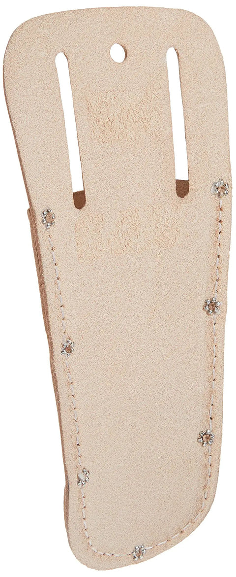 Heavy Duty Pliers Tool Holder Belt Pouch Closed End Leather Case Tan Molded Leather Retains Shape Fits Belts Up To Two And A Quarter Inches