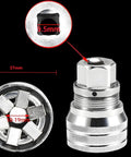 Adjustable Universal Socket Wrench For Ten To Nineteen Millimeter Nuts And Bolts Fits Three Eighths Inch Drive Ratchets And Power Drills