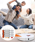 Family in living room with Must Have All In One Vacuum Cleaner Accessories Kit For D9 D9 Max D9 Pro L10 L10 Pro inset