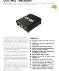Image of OCTO Mk2 8 Universe eDMX To LED Pixel Converter And DMX Over Ethernet DIN Rail Controller With Standalone FX Mode.