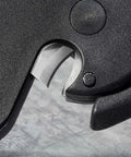 Close-up of cutting blades on NexStrip Multi Tool for Electricians With Non Slip Plastic Grips Precise Wire Stripping And Square Crimping
