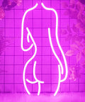 Neon Lights Sign For Wall Decor And Bedroom Vibe Lit LED Sign USB Powered Acrylic Backplate 5V Low Voltage No Noise Safe Glow