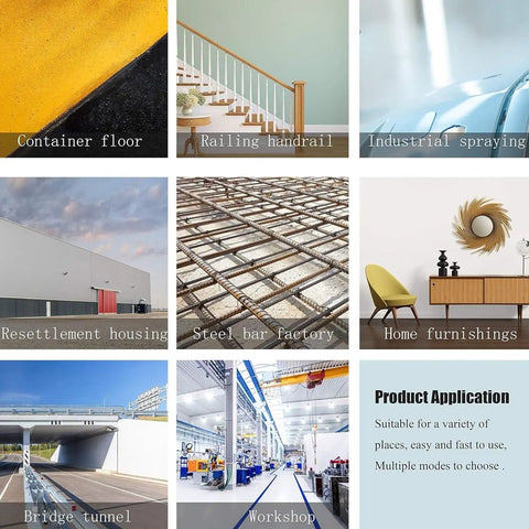 No Sweat Portable Powder Spray Gun With Electrostatic Coating System And Five Stage Electric Paint Sprayer Using Foot Switch Control in industrial applications.