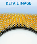 Close-up of VCFS Filter Replacement 2 Pack For Vacmaster 5 To 20 Gallon Wet Dry Vacuums mesh design detail.