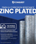 Zinc Plated Three Eighths Inch 16 TPI Coarse Threaded Rods 36 Inch Long 8 Pack with Hex Nuts and Washers ASTM A307