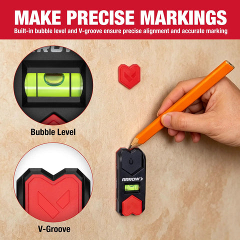 Solid Magnetic Stud Finder And Level With Straight Shot Accuracy To Hunt Down Hidden Nails Behind Drywall Without The Headache Includes Two Tough Magnetic Markers Gonna Make Your Wall Drilling Tasks Dead Easy