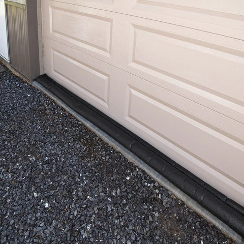 Water Barrier System For Flood Protection Sandless Sandbags 2 Pack 10 Feet Long And 6.5 Inches Wide 0.25 Inches Thick by garage door