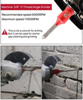 Diamond Mortar Raking Bit For Masonry Tuck Pointing And Brick Removal, Carbide Tipped Router Bit in use for mortar cleaning