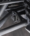 Sway Bar End Links For Can Am Spyder 2013 To 2026 F3 RT RS ST Series Black Heim Joint Upgrade For Smoother Ride Tight Handling And Stable Cornering On Street And Light Trail installed under chassis