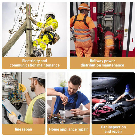 Battle Tested Electrical Insulated Gloves Serving Up 400V High Voltage Defense And Sick Anti Slip Rubber Palm For Electricians Who Want No Nonsense Protection Every Time They Clock In