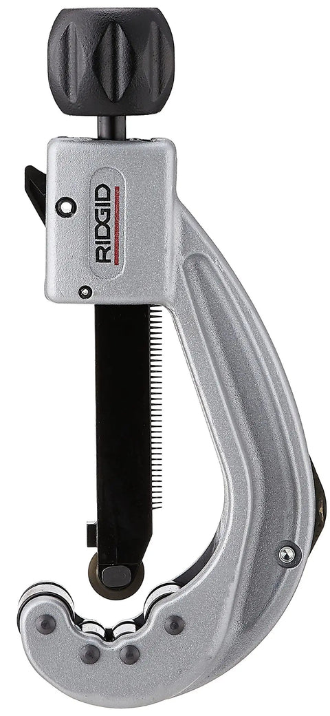 Quick Acting Tubing Cutter For 1/4 To 2 5/8 Inch Tubing With X-Cel Knob And I-Beam Design For Fast Smooth Cuts Durable Wear Surfaces