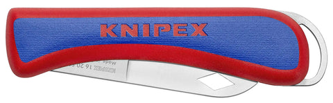 Everyday Carry Folding Knife With Ultra Sharp Solingen Blade, Tough Ergonomic Handle, Shock Resistant Plastic Grip