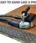 Powerful 1300W Burnishing Polishing Machine With Steel Wire Wheel For Concrete Metal Stainless Steel Wood Exterior Renovator Heavy Duty