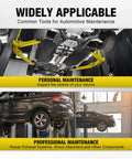 Image showing car maintenance with lifts for personal and professional use, suitable for underhoist support stand applications.