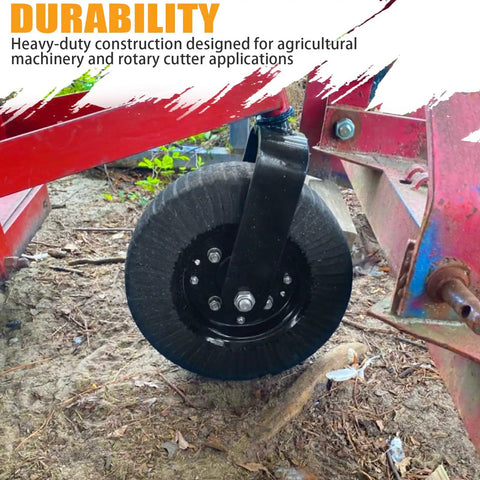 Beefy Tail Wheel Hub For Rotary Cutter, 4 Bolt Holes, 1 Inch Axle Universal Fit on agricultural machinery
