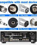 Device compatibility interfaces for Strong Magnetic Base FM Radio Antenna Telescopic For Indoor Home Theater Receivers With Bluetooth HD FM