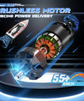 Brushless motor of Beast Speed Brushless RC Boat For Adults And Kids With Two Rechargeable Batteries 19 Inch Remote Control Toy