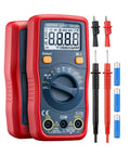 All In One Digital Multimeter For DIYers With Auto Ranging Voltmeter Ohmmeter NCV Safe Tester And Battery Checker with probes and batteries