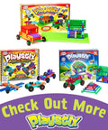 Playstix Construction Toy Set With Building Sticks For STEM Classrooms And Home Play Kid Friendly For Kids Ages 4 And Up 150 Piece Kit