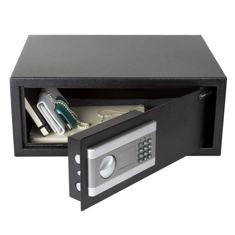 Digital Safe With LED Keypad And Two Manual Override Keys Keeps Your Cash Jewelry And Passports Locked Down At Home Office Or On The Go